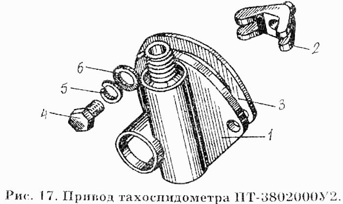 Привод тахоспидометра ПТ-3802000У2  