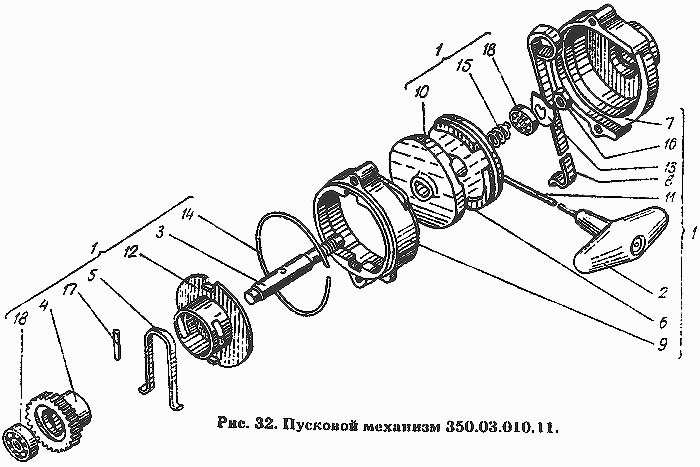 Пусковой механизм 350.03.010.11  
