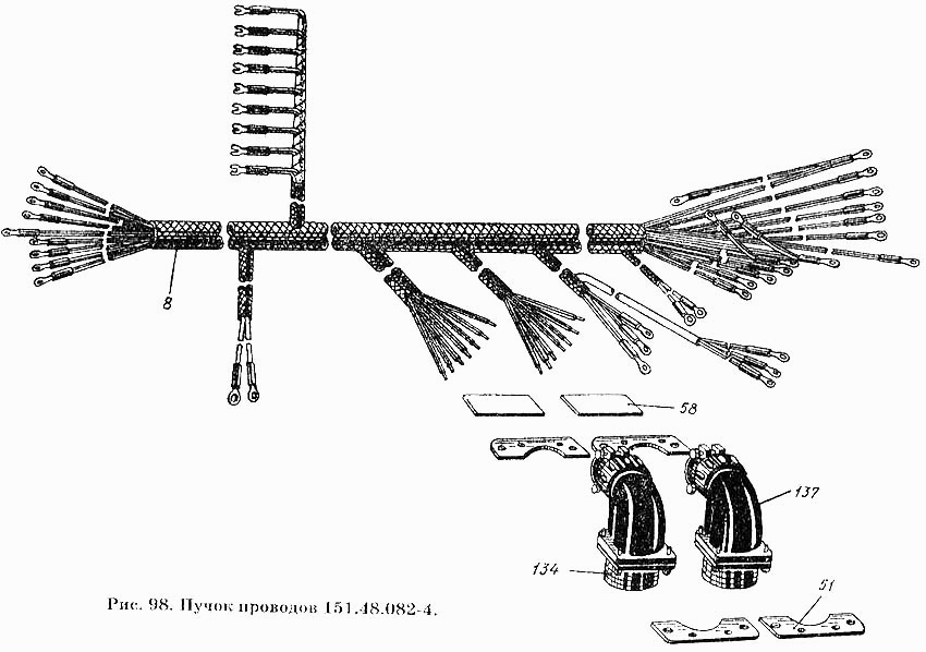 Пучок проводов 151.48.082-4  