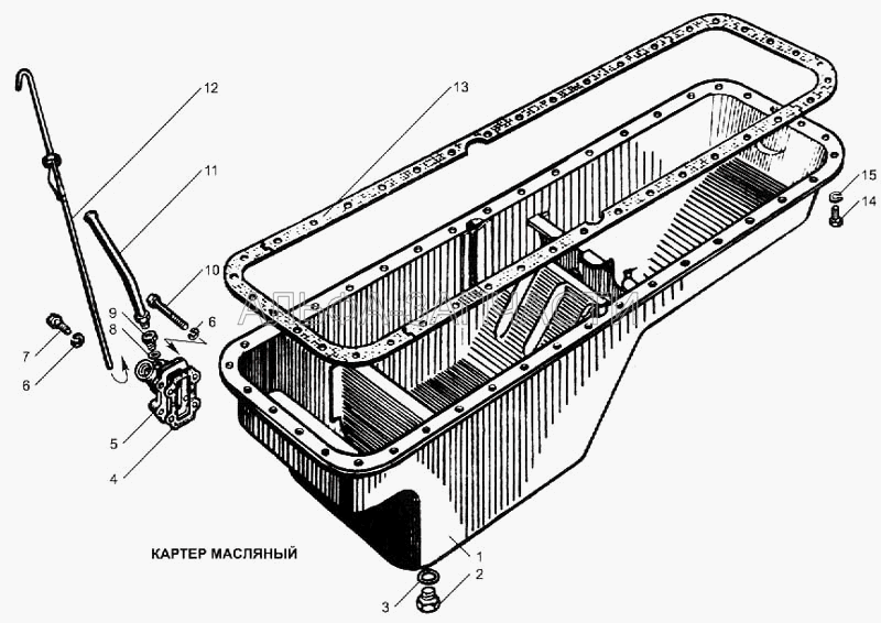 Картер масляный  