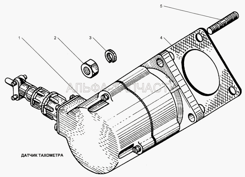 Датчик тахометра  
