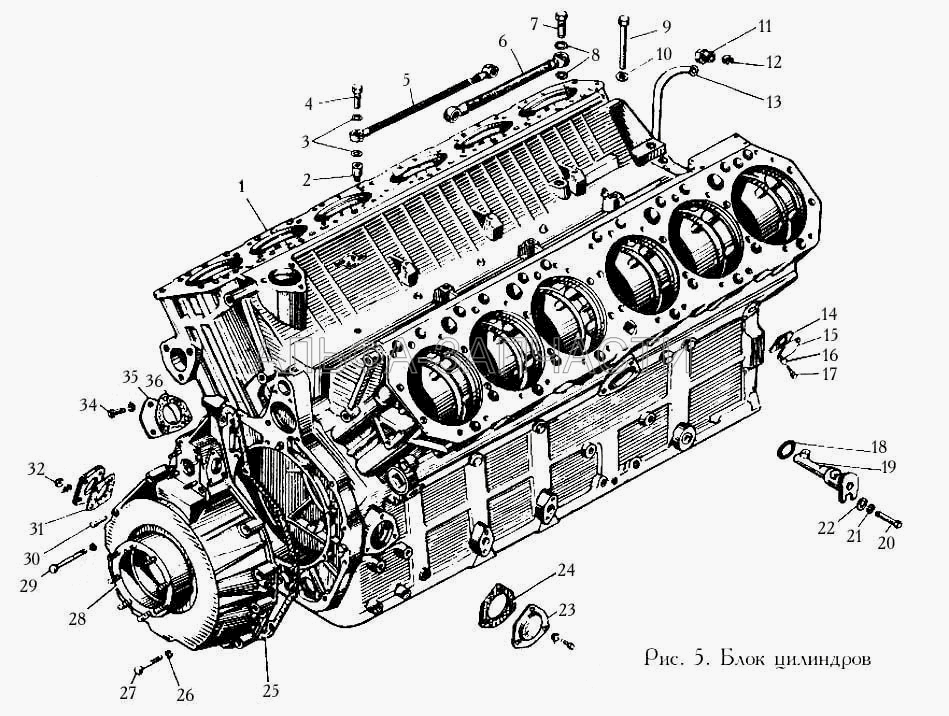 Блок цилиндров (240-1002012-Б2 Блок цилиндров (Чугун)) 