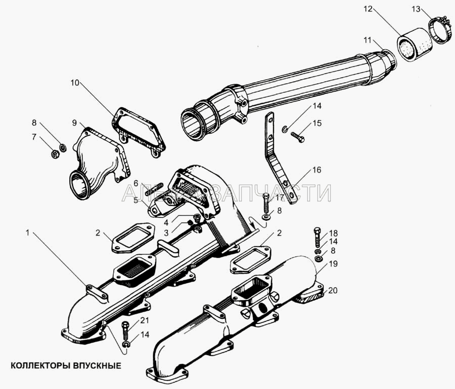 Коллектора (316603-П29 Ввертыш) 