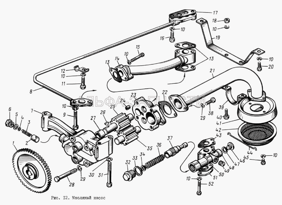 Масляный насос  