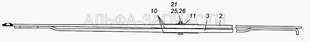 Рессора передняя в сборе 4308-2902012-10  