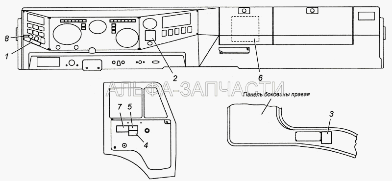 Установка инструкционных табличек Э4308-3903001  