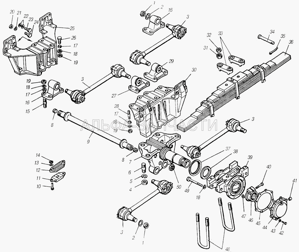 Установка задней подвески (1/59885/21 Болт М20х1,5-6gх70) 