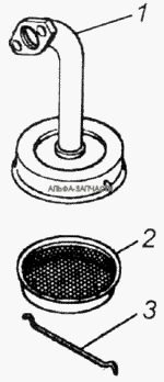 Трубка всасывающая масляного насоса (740.1011310 Сетка маслозаборника) 