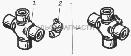 Крестовина карданного вала  
