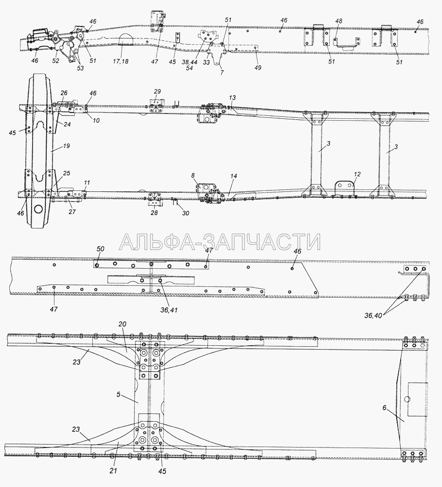 53228-2800010-40 Рама  