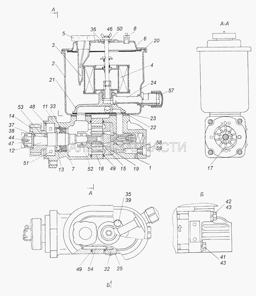 4310-3407200-01 Насос рулевого усилителя  