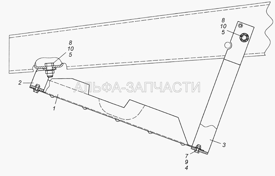 4310-1301005 Установка кожуха радиатора  