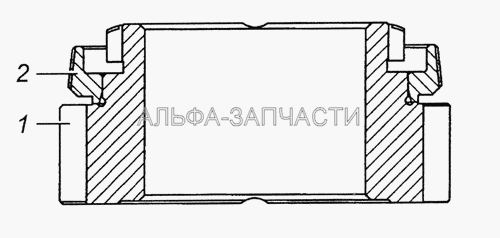 154.1770050 Шестерня первичного вала делителя передач в сборе  