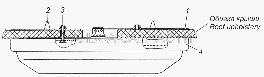 53205-3714001-10 Установка плафонов  