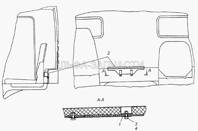 5320-3932002 Установка знака аварийной остановки  