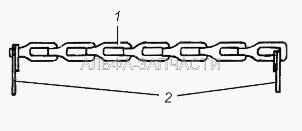 5320-1015160 Цепочка с кольцом в сборе  