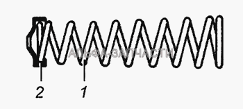 5320-1602518 Пружина главного цилиндра управления сцеплением в сборе  