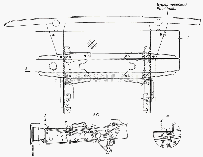 4326-2803050 Установка настила буфера  