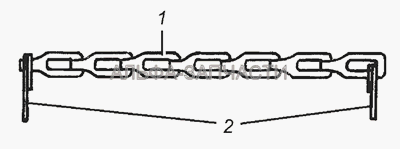 5320-1015160 Цепочка с кольцом в сборе  