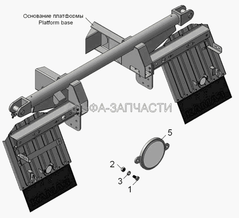 45142-8208003 Установка задних световозращателей  