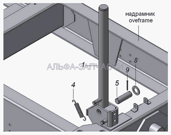 45142-8500050 Установка упора  