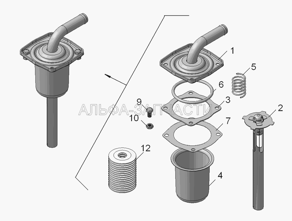 5511-8608310 Фильтр маслобака  