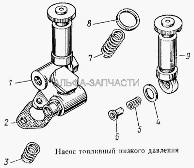 Насос топливный низкого давления  