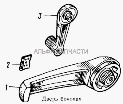 Дверь боковая  