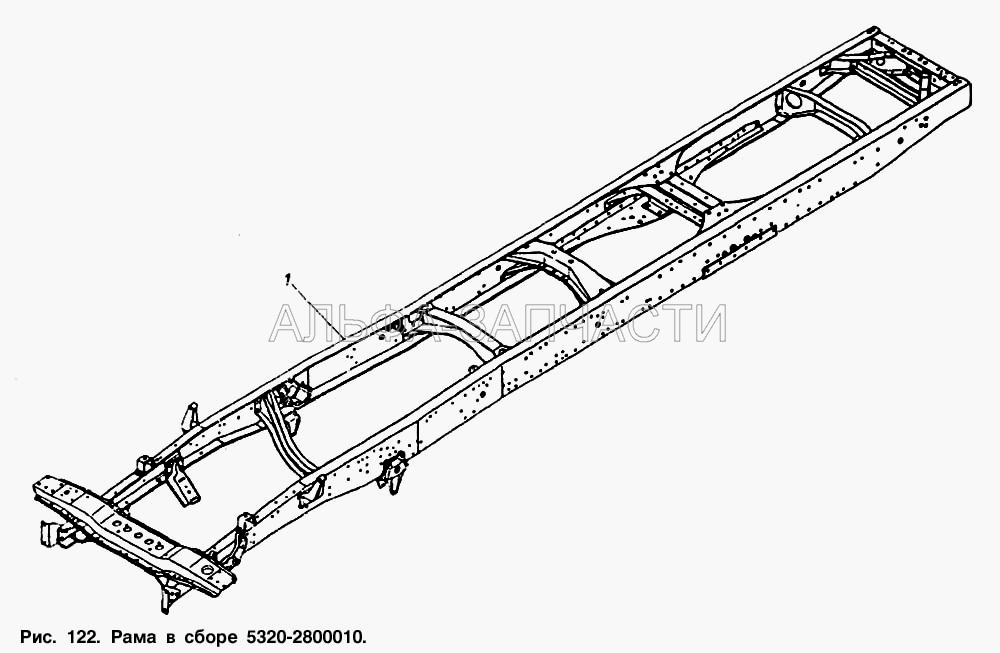 Рама в сборе 5320-2800010  