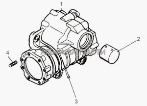 Картер механизма рулевого управления  