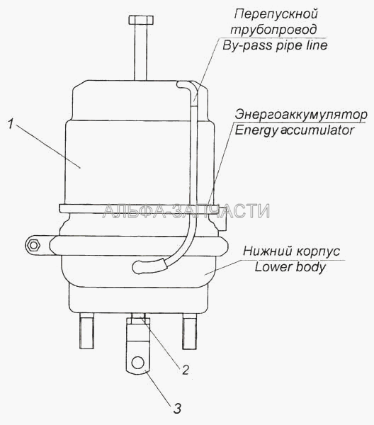 Камера тормозная тип 30/24  