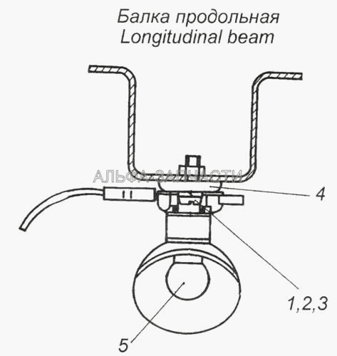 Установка подкапотной лампы  