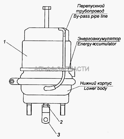 Тормозная камера тип 30/24  