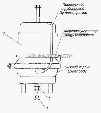 Тормозная камера тип 30/24  