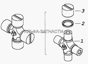Крестовина карданного вала  