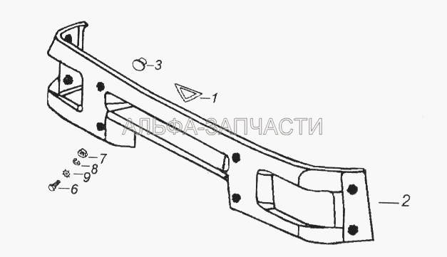 Установка панели фар (65115-8417015-10 Панель фар) 