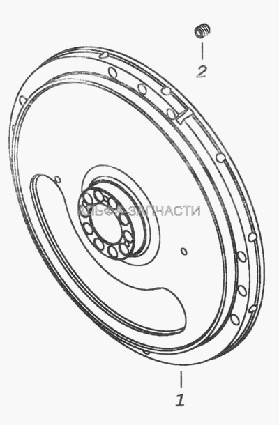 740.50-1005116 Маховик  