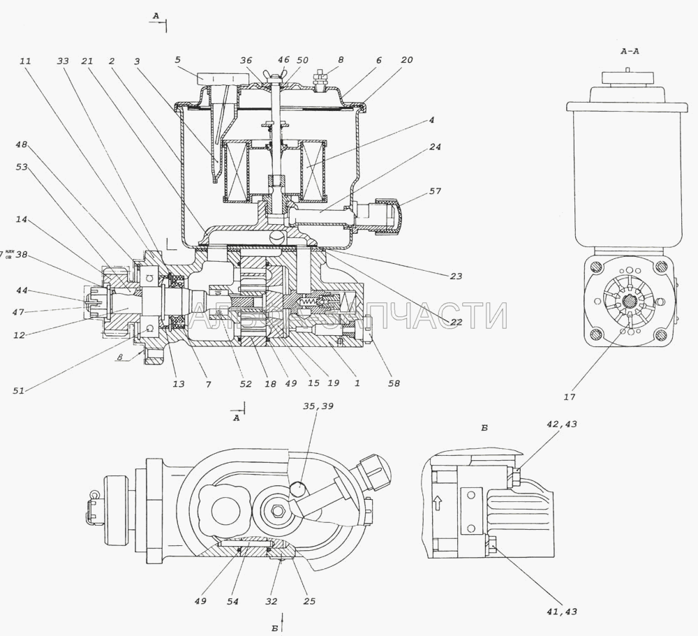 4310-3407200-01 Насос рулевого усилителя  