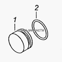 740.1003434 Заглушка с кольцом  