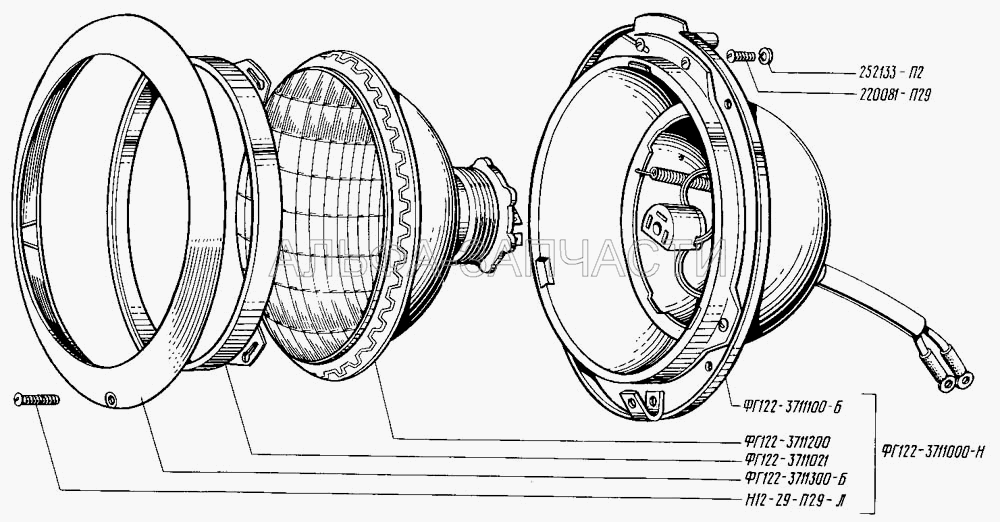 Фара ФГ-122Н  