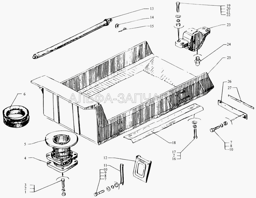 Платформа в сборе (252039-П29 Шайба 10) 