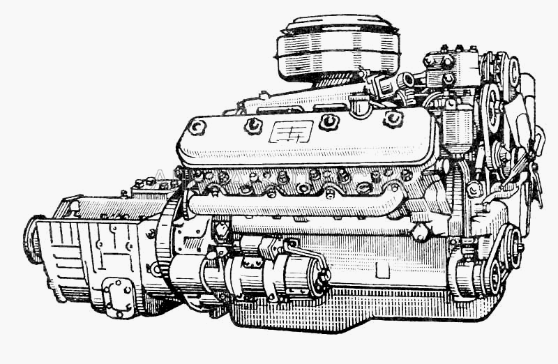 Двигатель ЯМЗ-238  