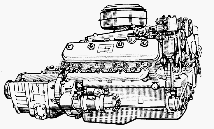 Двигатель ЯМЗ-238  