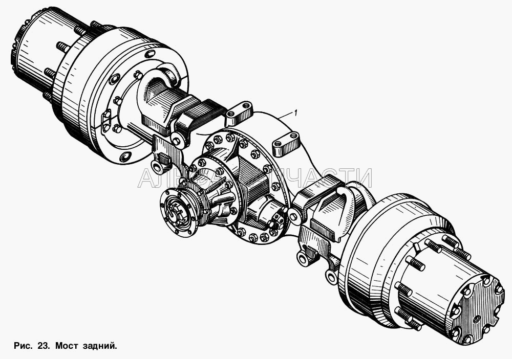 Мост задний (64221-2400012-20 Мост задний) 