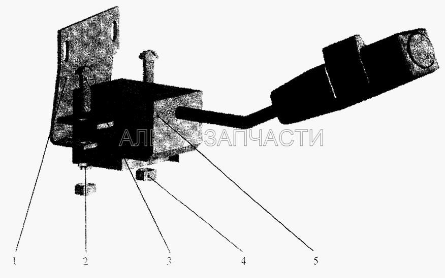 Подрулевой переключатель автомобилей МАЗ-544020/643028  