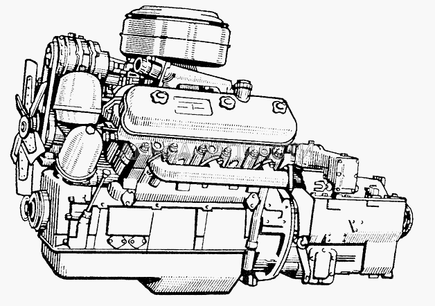 Двигатель ЯМЗ-236  