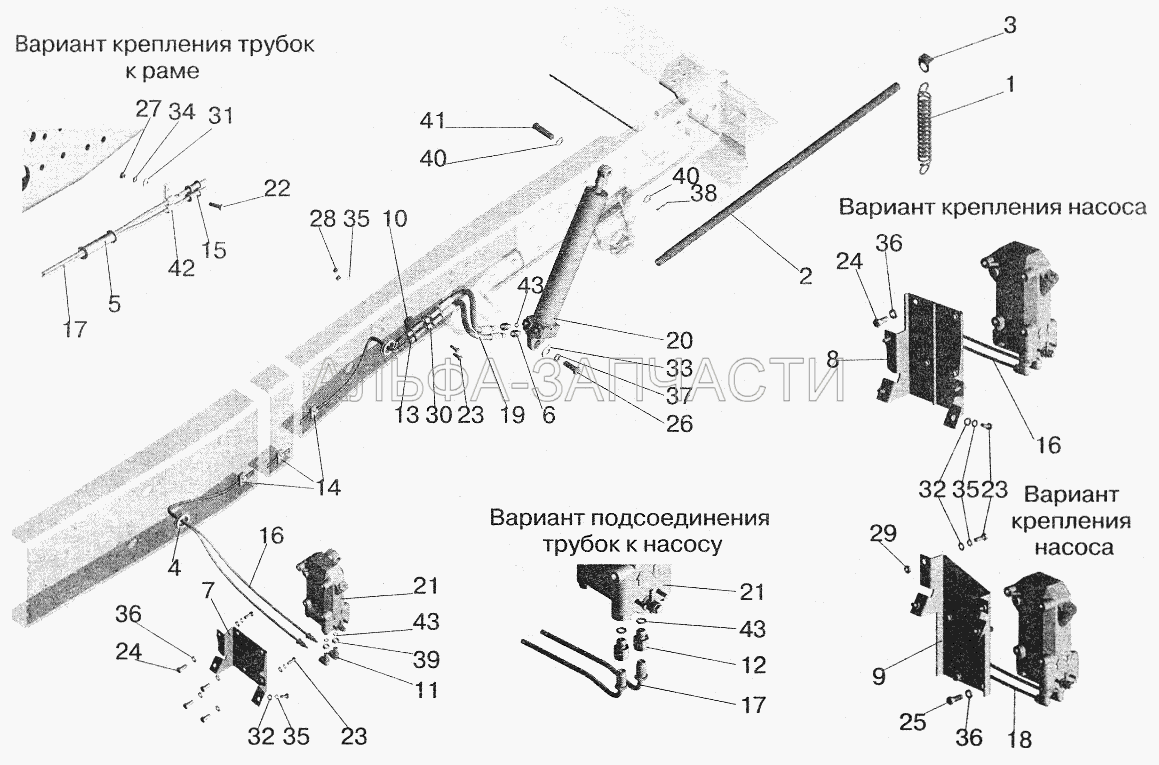 Механизм подъема кабины  