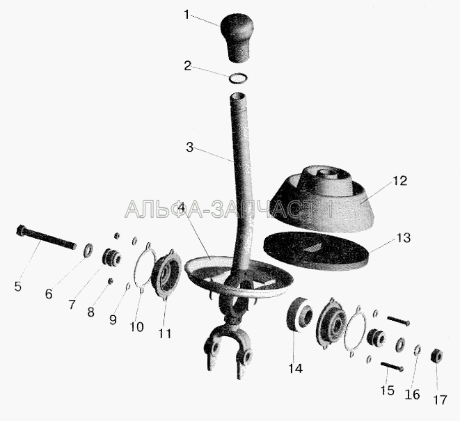 Рычаг (64221-1703618 Ось) 