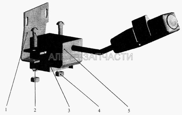 Подрулевой переключатель автомобилей МАЗ-544020/643068  