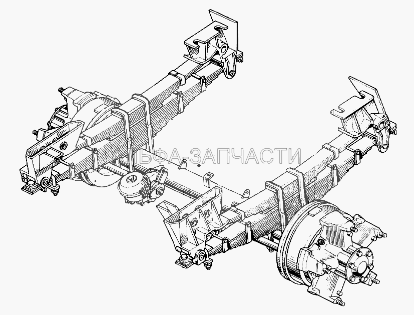 Подвеска задняя  